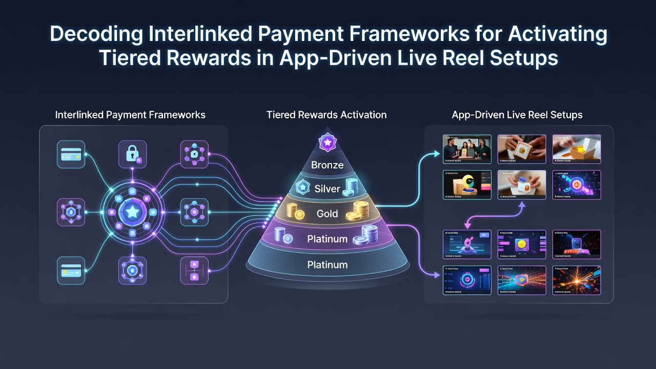 Gestaffelte Belohnungen durch vernetzte Zahlungen in Live-Reel-Apps