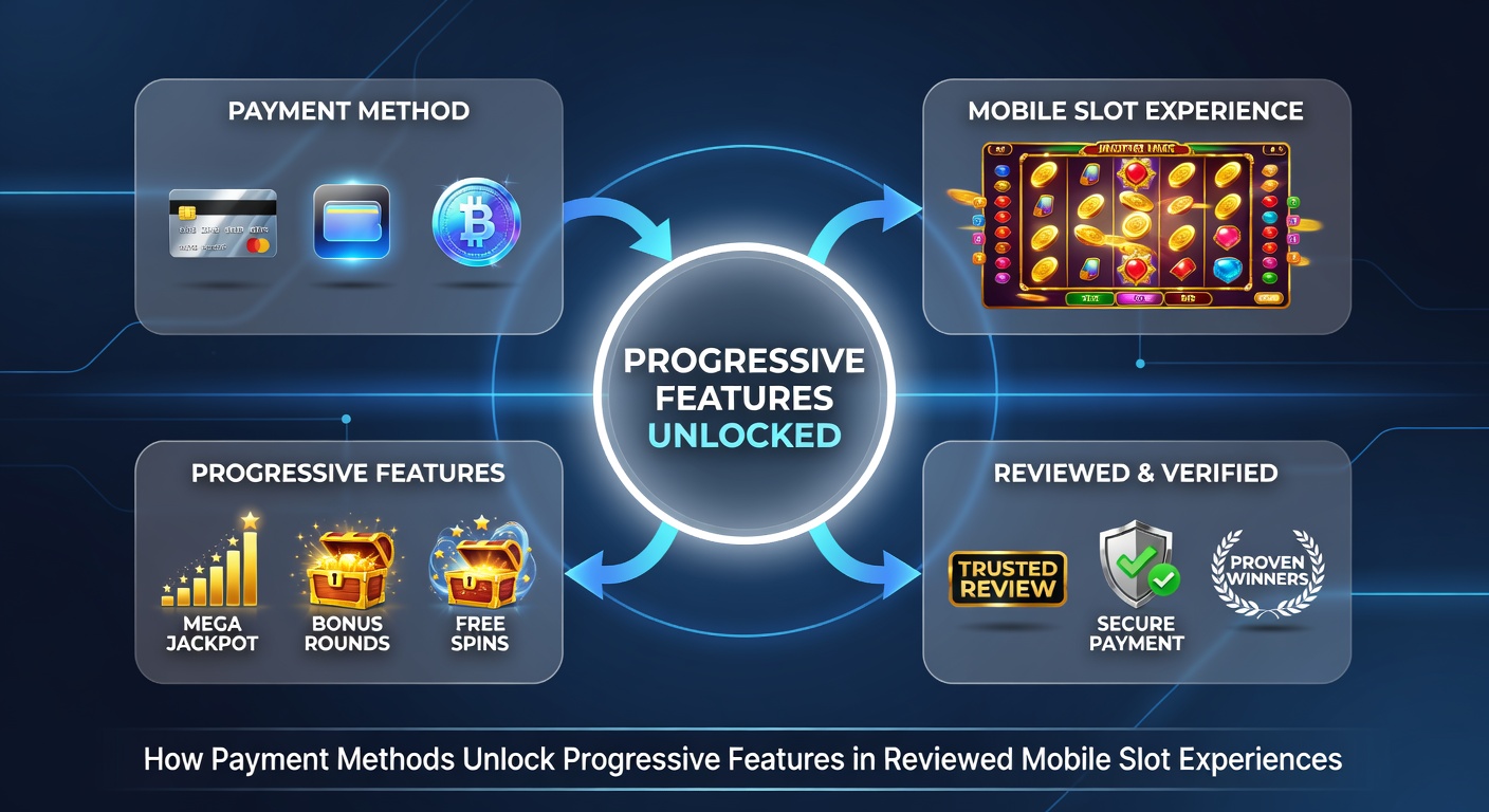 Fortschrittsanzeige eines progressiven Jackpots in einer mobilen Casino-App mit Zahlungsbestätigung