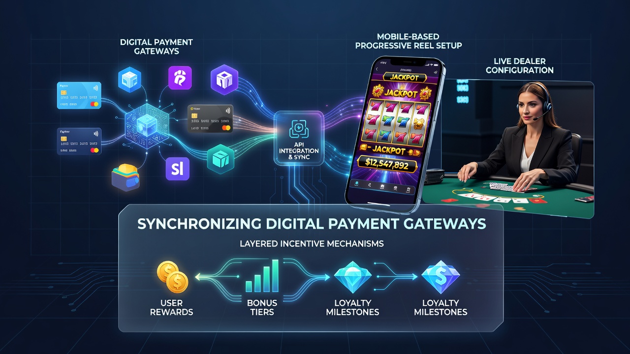 Digitale Zahlungsgateways und mobile Reel-Setups mit progressiven Mechanismen