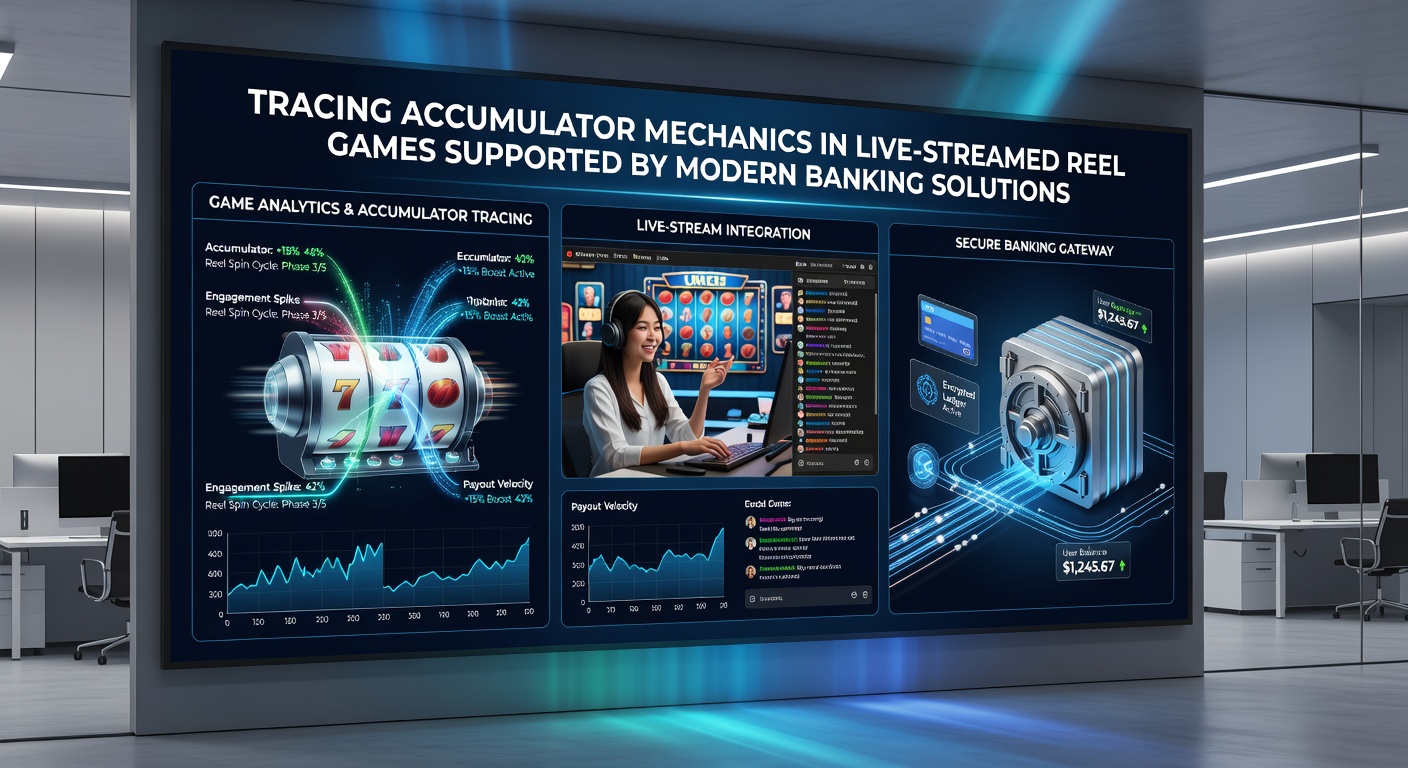 Integration von Banking-Lösungen in Live-Reel-Sessions mit Akkumulator-Tracking